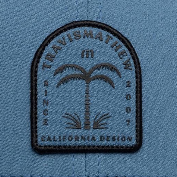 TravisMathew Men's Shark Sighting Snapback Golf Hat - Picture 4 of 4